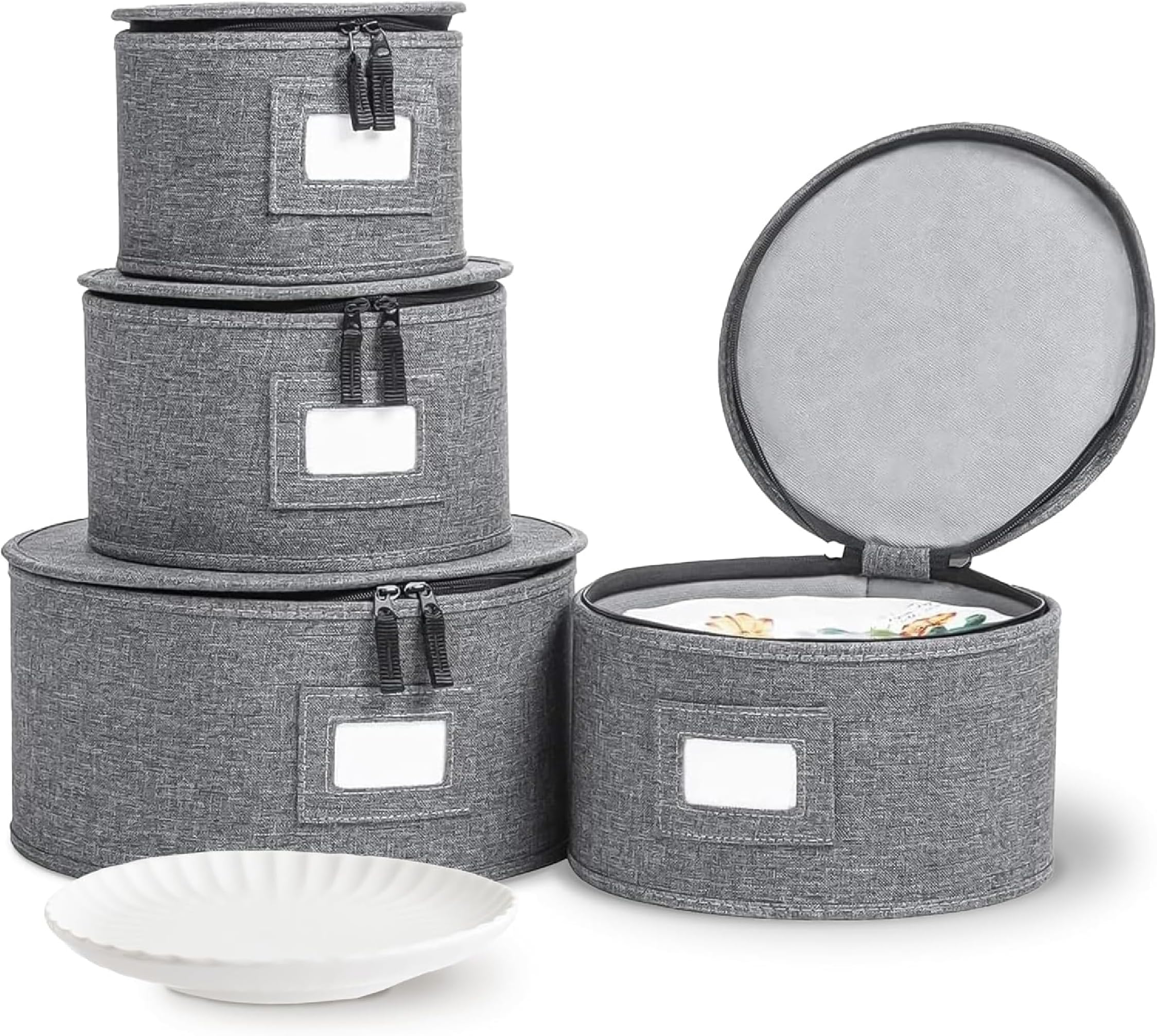 4 Piece Hard Shell Set for Plates