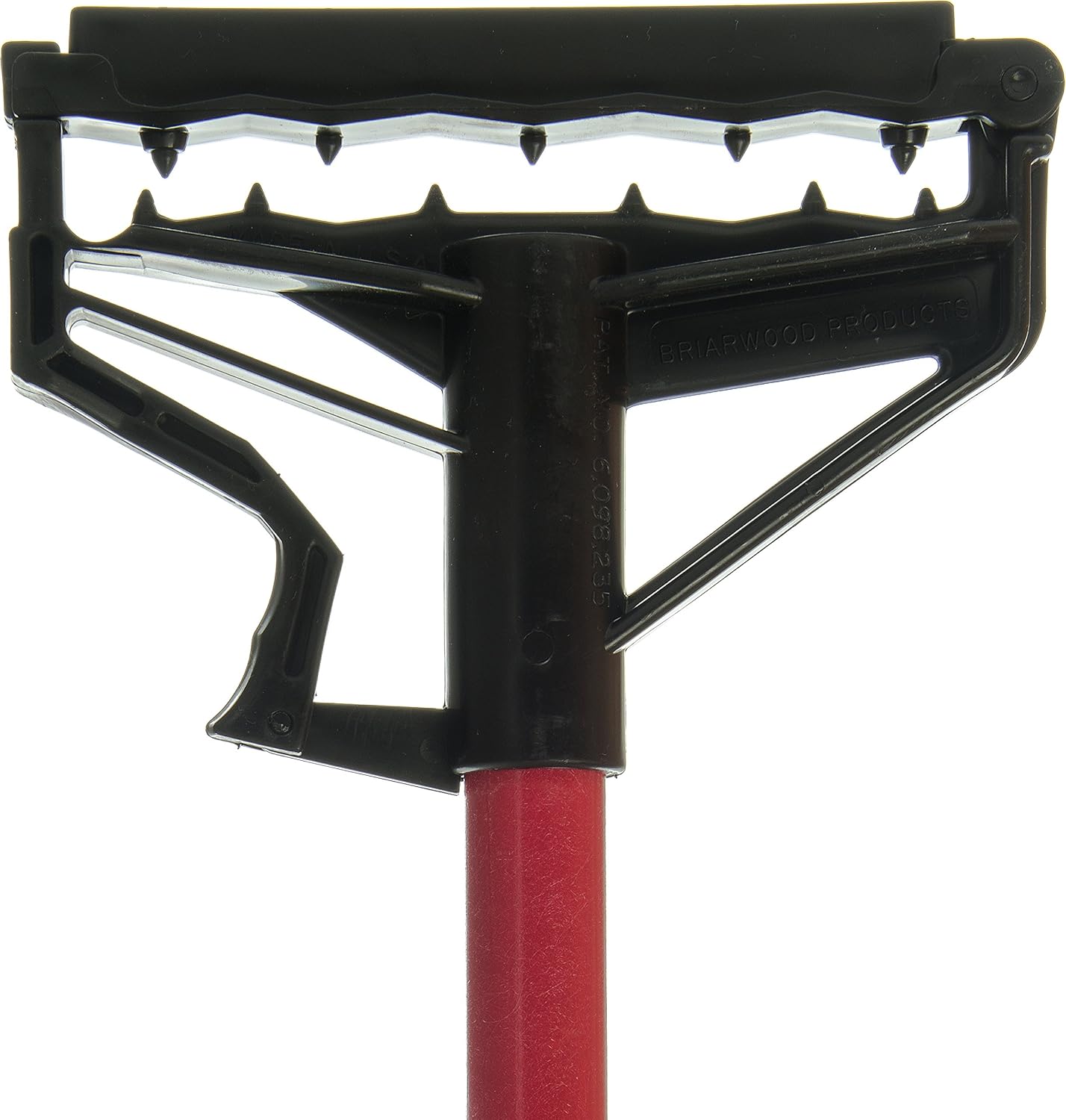 SPARTA Spectrum Fiberglass Mop Handle with Quik-Release for Cleaning, Commercial, Residential, 60 Inches, Red