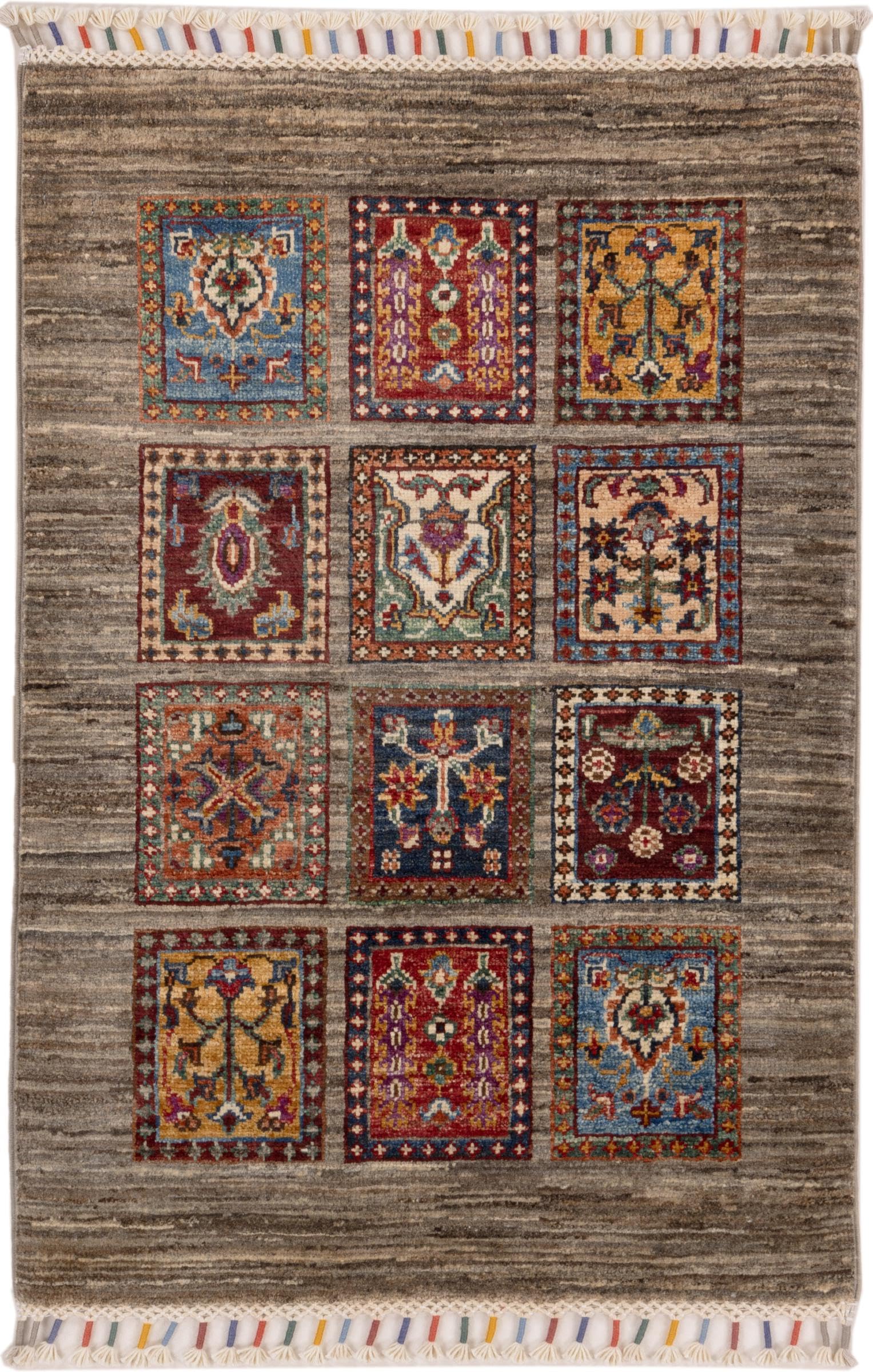 Tapis laine Pakistan 64x94 cm pour entrée chaleureuse Arijana Bakhtiari