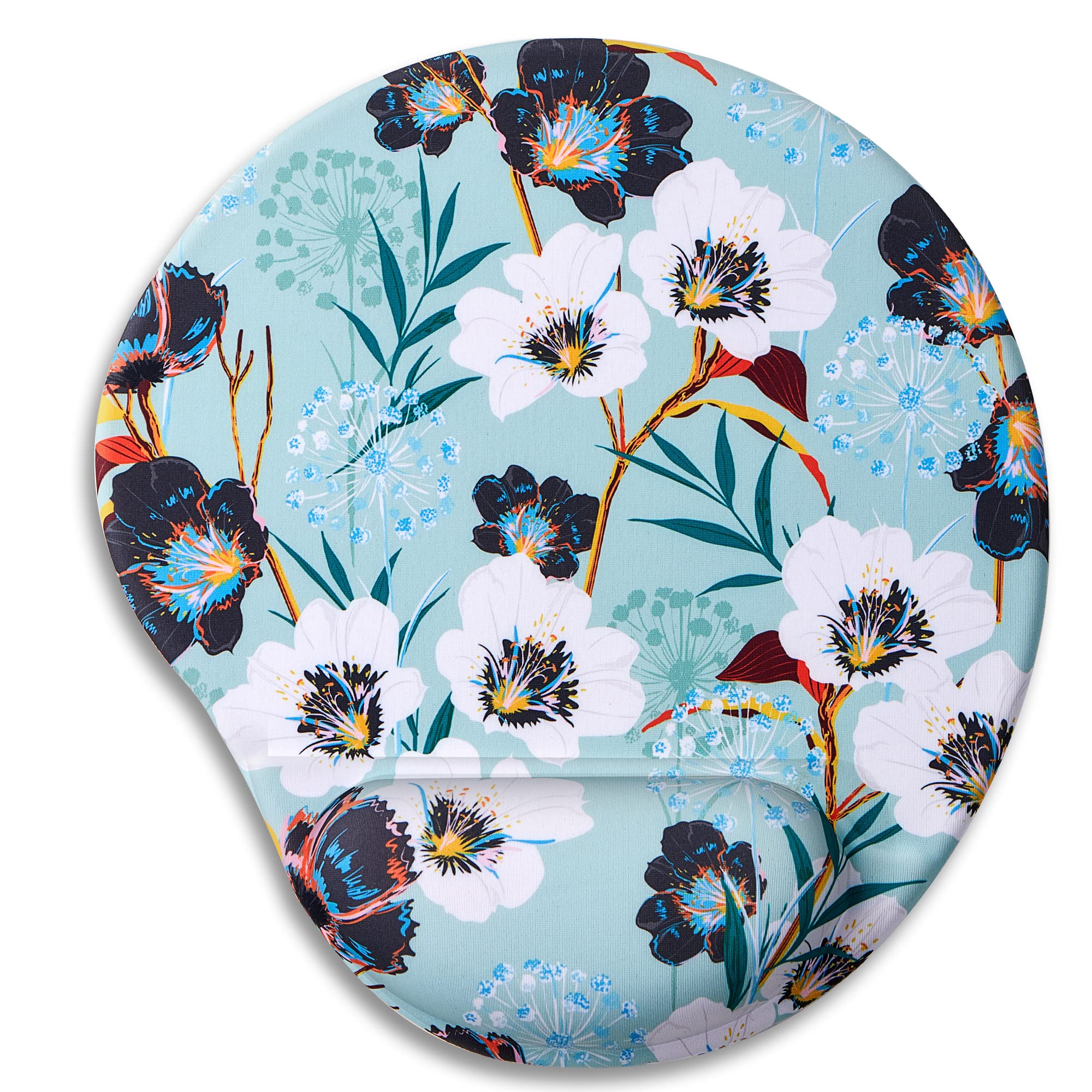 HODYXIN Ergonomic Mouse Pad with Wrist Support, Cute Wrist Rest, Comfortable for Home Office Gaming, Working Computers, Laptop, Pain Relief with