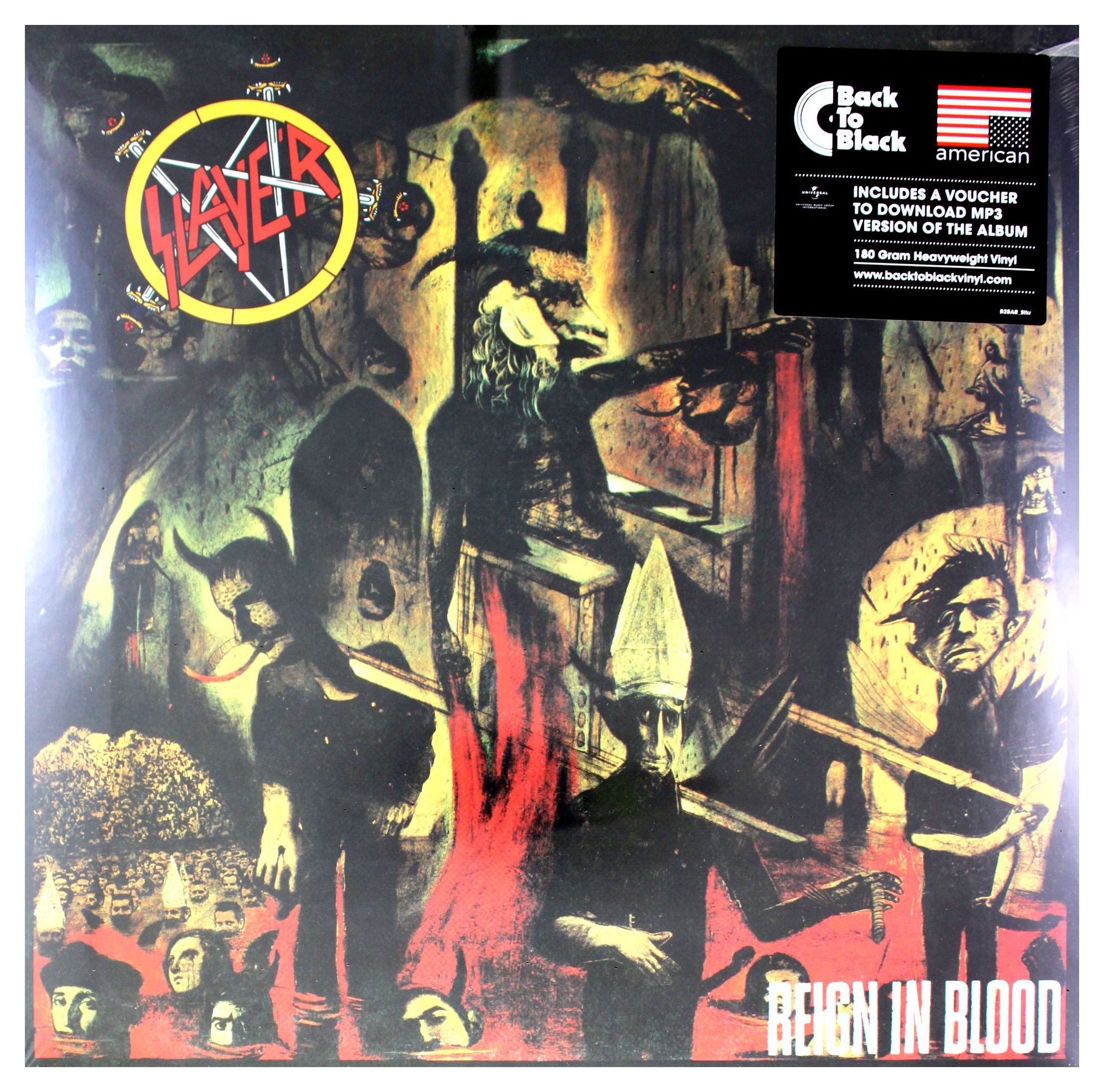 Slayer | Reign In Blood | Vinyl LP - Black