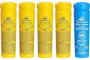 Serene Mineral Replacement Cartridge + Bromine Cartridges for Frog Hot Tub System