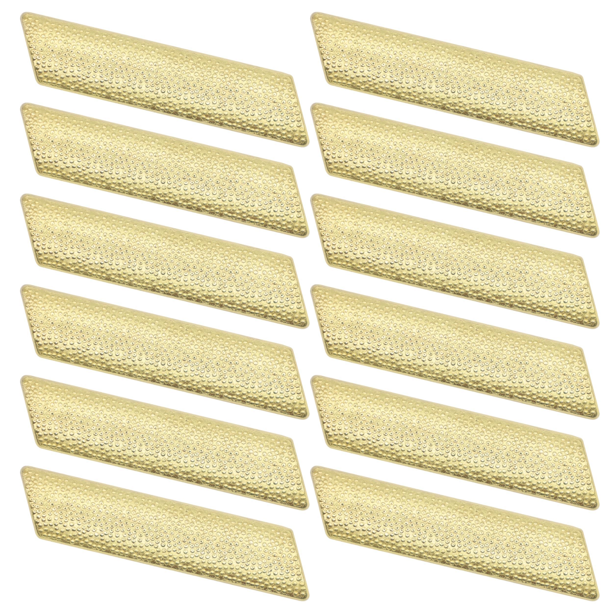 SHOP AWARDS AND GIFTS Gold Service Bar Chenille Lapel Pin, Sports Team Varsity Letterman Jacket Achievement Recognition, 1-1/4 Inch, Pack of 20