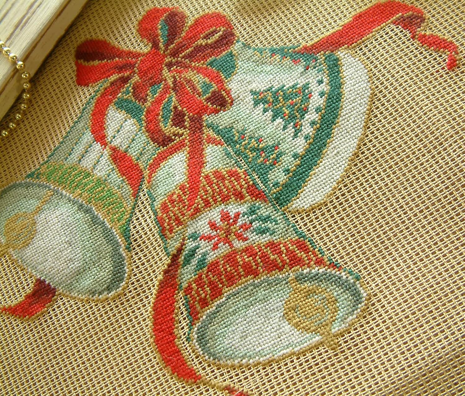 French Country Blue Morning Glory Hummingbirds Needlepoint Canvas Preworked