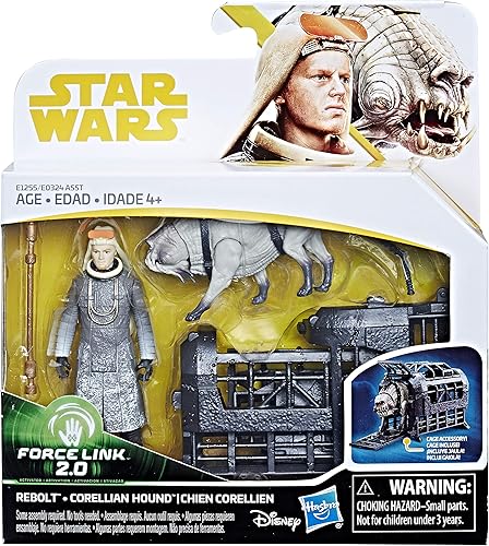Star Wars Rebolt and Corellian Hound - Force Link 2.0 Figuras de acción