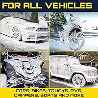 Vista 7 de Foam King Foam Cannon for Pressure Washer, Car Wash Soap Sprayer with 1/4" Quick Connector, Wide-Neck Bottle, Adjustable Snow Foam Blaster for Auto