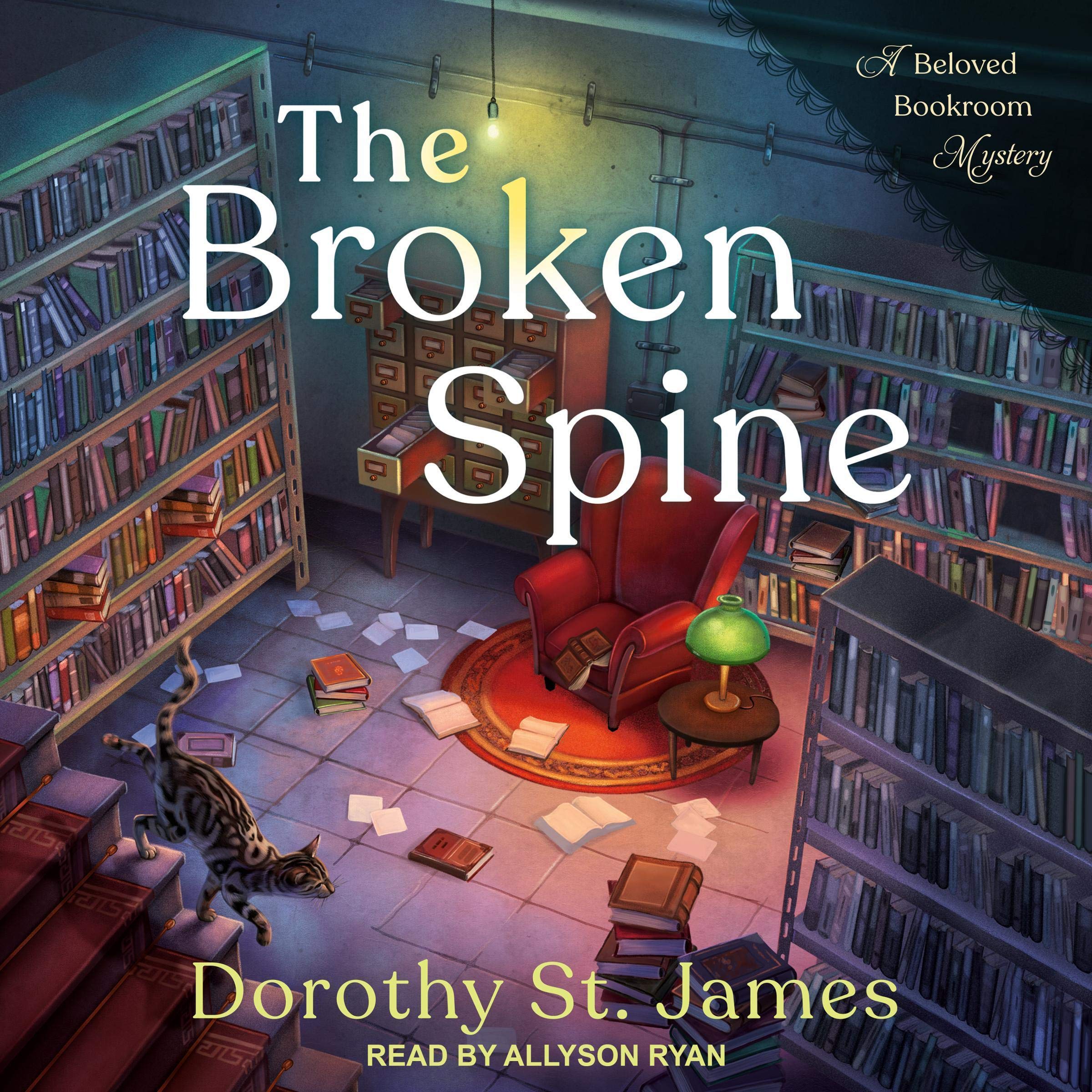 Cover art for The Broken Spine
