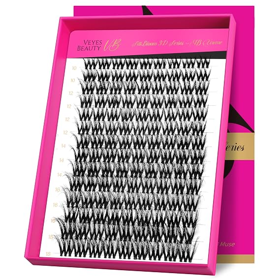VEYESBEAUTY Lash Clusters Fluffy Individual Eyelash Extensions VBmuse
