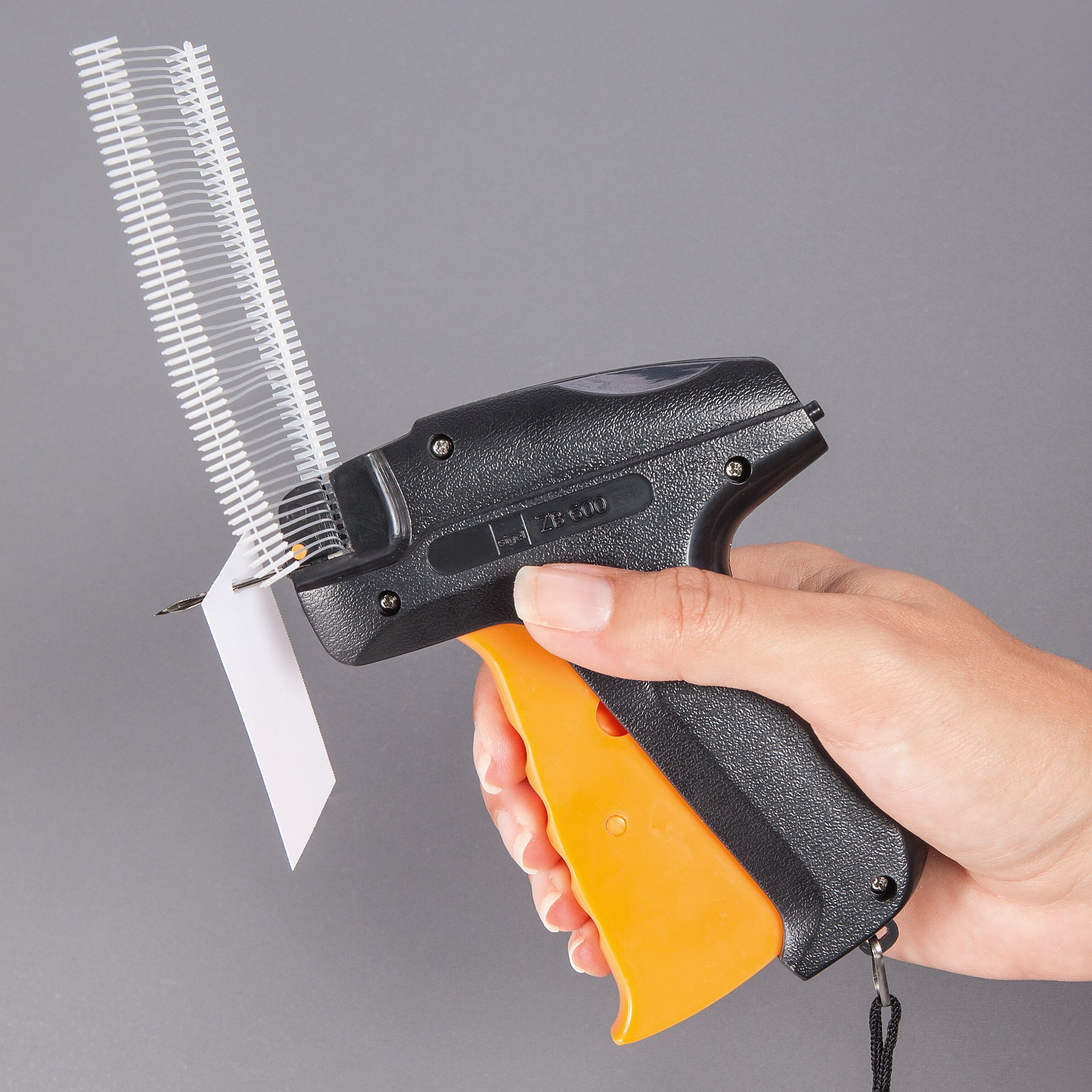 SIGEL ZB600 Pistola tessile, 13 x 12,5 x 2,6 cm, nera / arancione