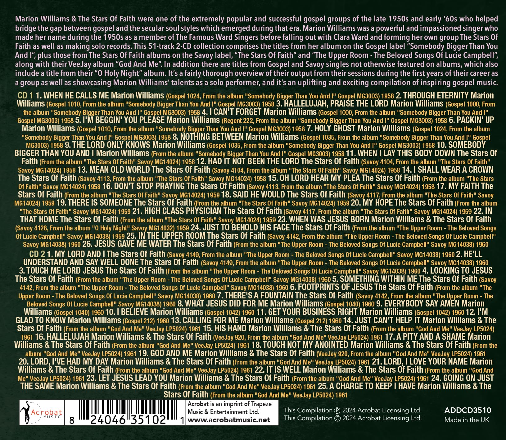 Four Classic Albums And More 1958-62