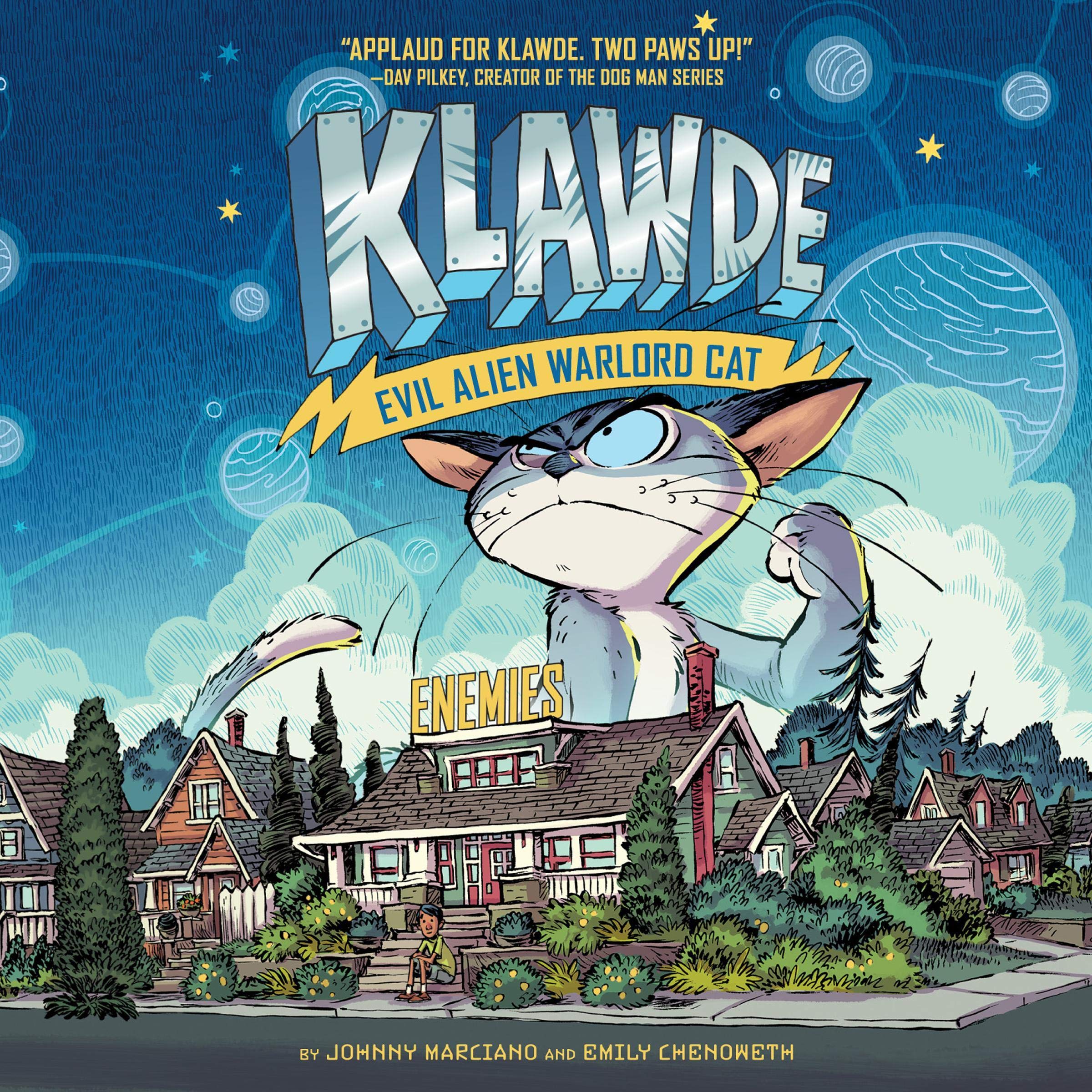 Cover art for Klawde: Evil Alien Warlord Cat: Enemies #2
