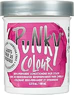 Punky Flamingo Pink Semi Permanent Hair Color - Vegan & Cruelty-Free Conditioning Hair Dye, Lasts Up to 40 Washes, 3.5 fl oz