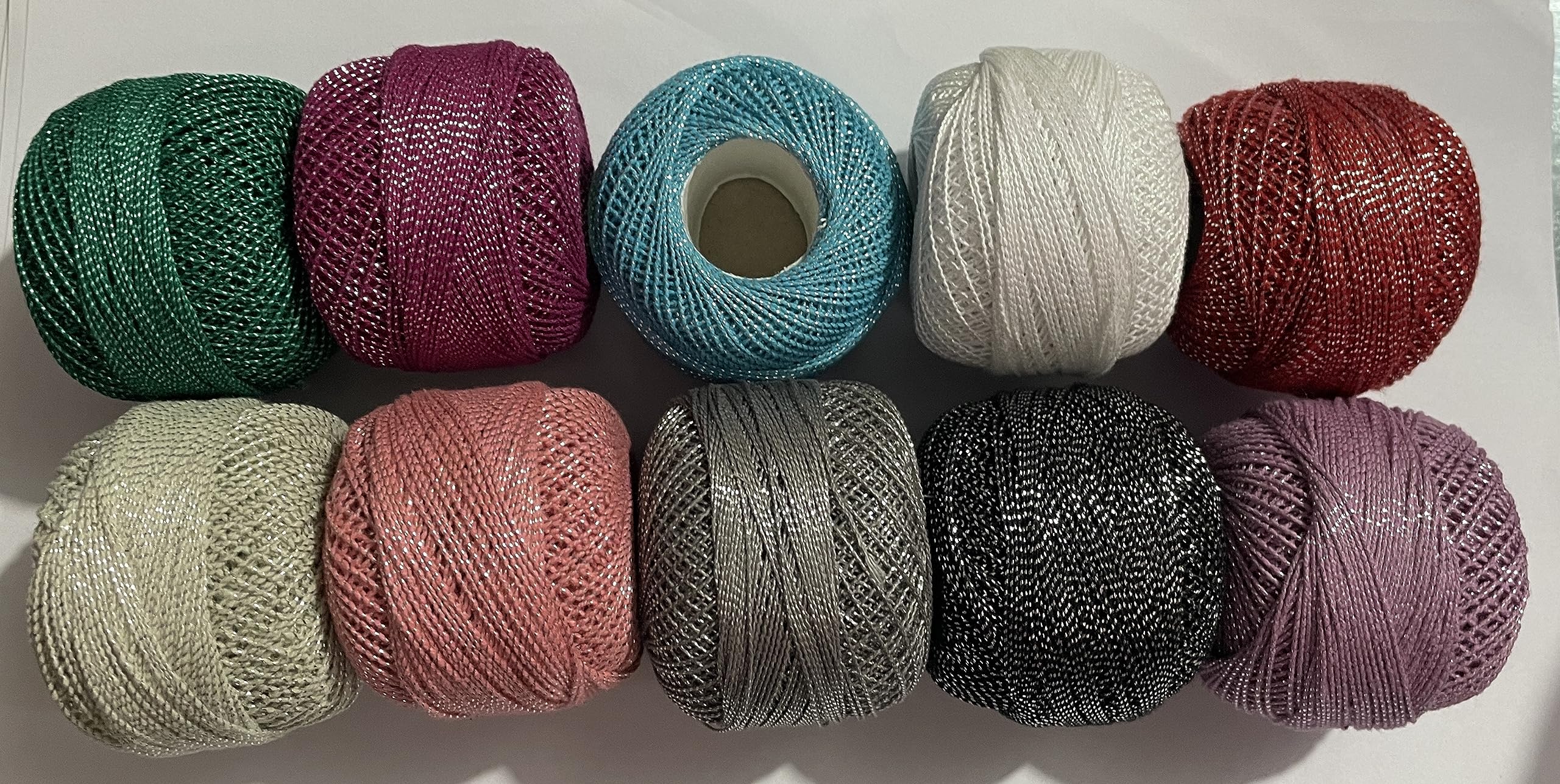 See full amazon price history chart for OMX Crochet Cotton Thread with Glitter Metal On Thread Yarn for Knitting and Craft Making Combo Pack of 10 Roll, Size of Thread is 20, (Multi 10 Colours) OMX Crochet Cotton Thread with Glitter Metal On Thread Yarn for Knitting and Craft Making Combo Pack of 10 Roll, Size of Thread is 20, (Multi 10 Colours) (B0BFLXLJ2N) Amazon Price History, Amazon Price Tracker