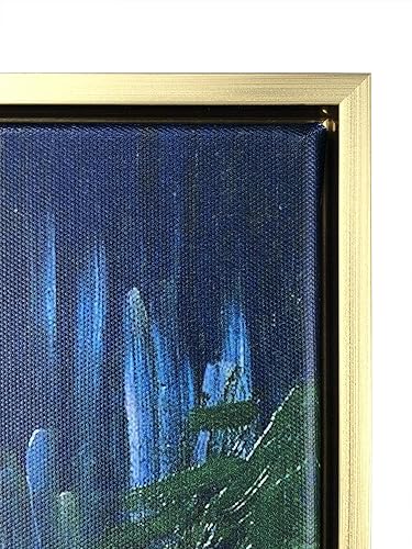 Miniatura 8 de Wieco Art Lienzo enmarcado Giclée, impresiones de lienzo de terraza de café, por la noche, arte de pared por Van Gogh, pinturas abstractas