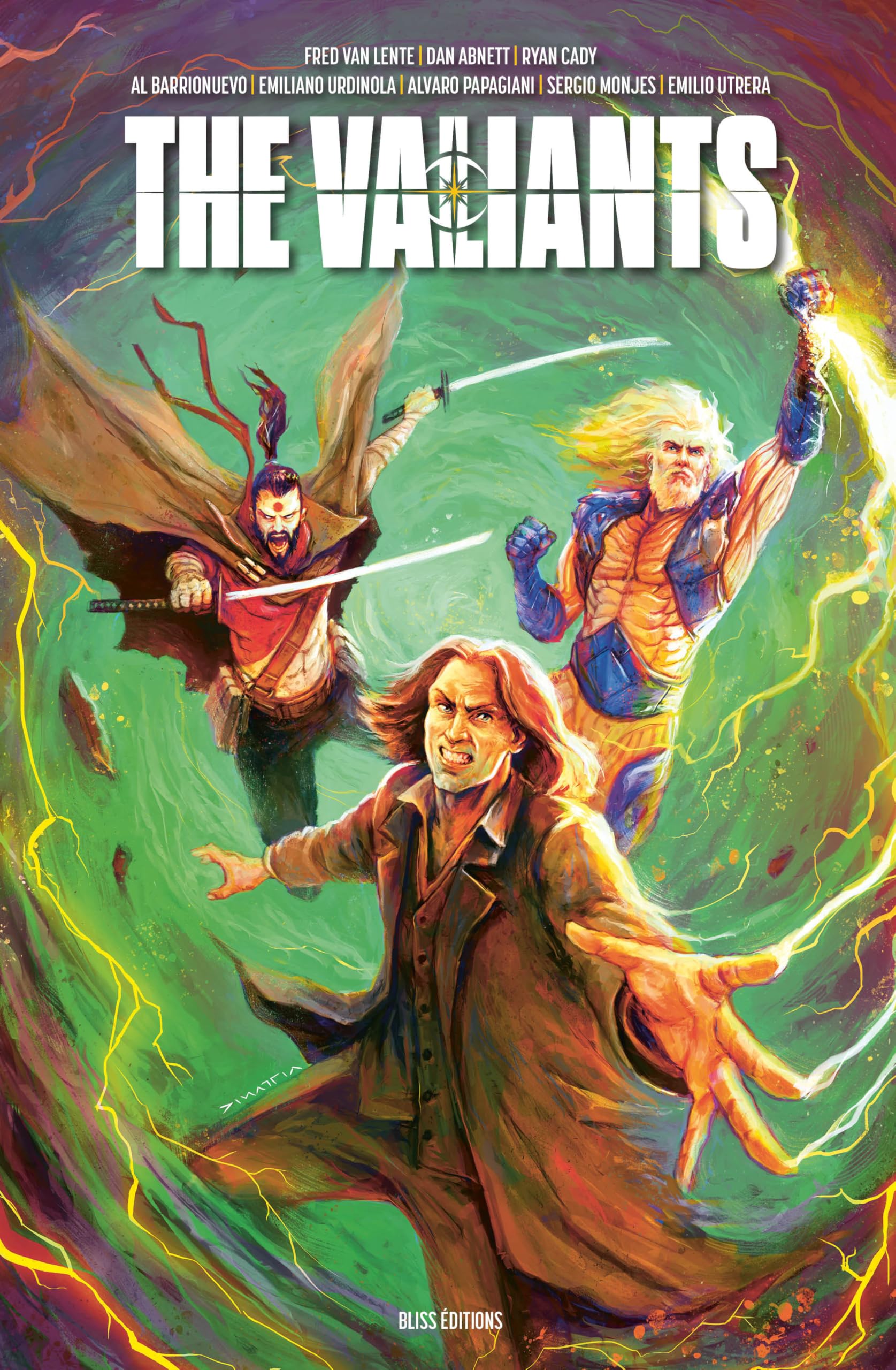 The Valiants - Dan Abnett - Bliss Comics - cartonné - Comics