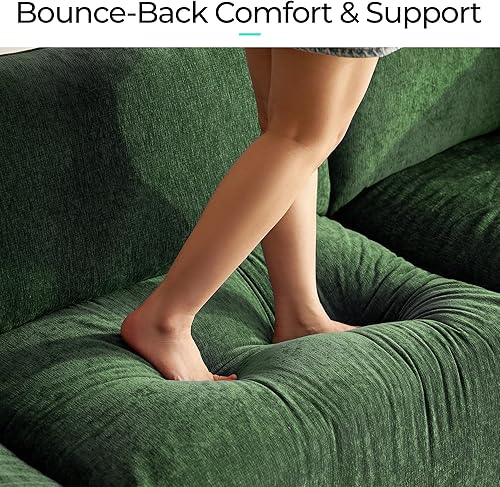 Miniatura 2 de LINSY HOME Sofá modular modular de gran tamaño, 102 pulgadas, en forma de U, ultra suave, con consola versátil y otomanas extraíbles, sofá modular