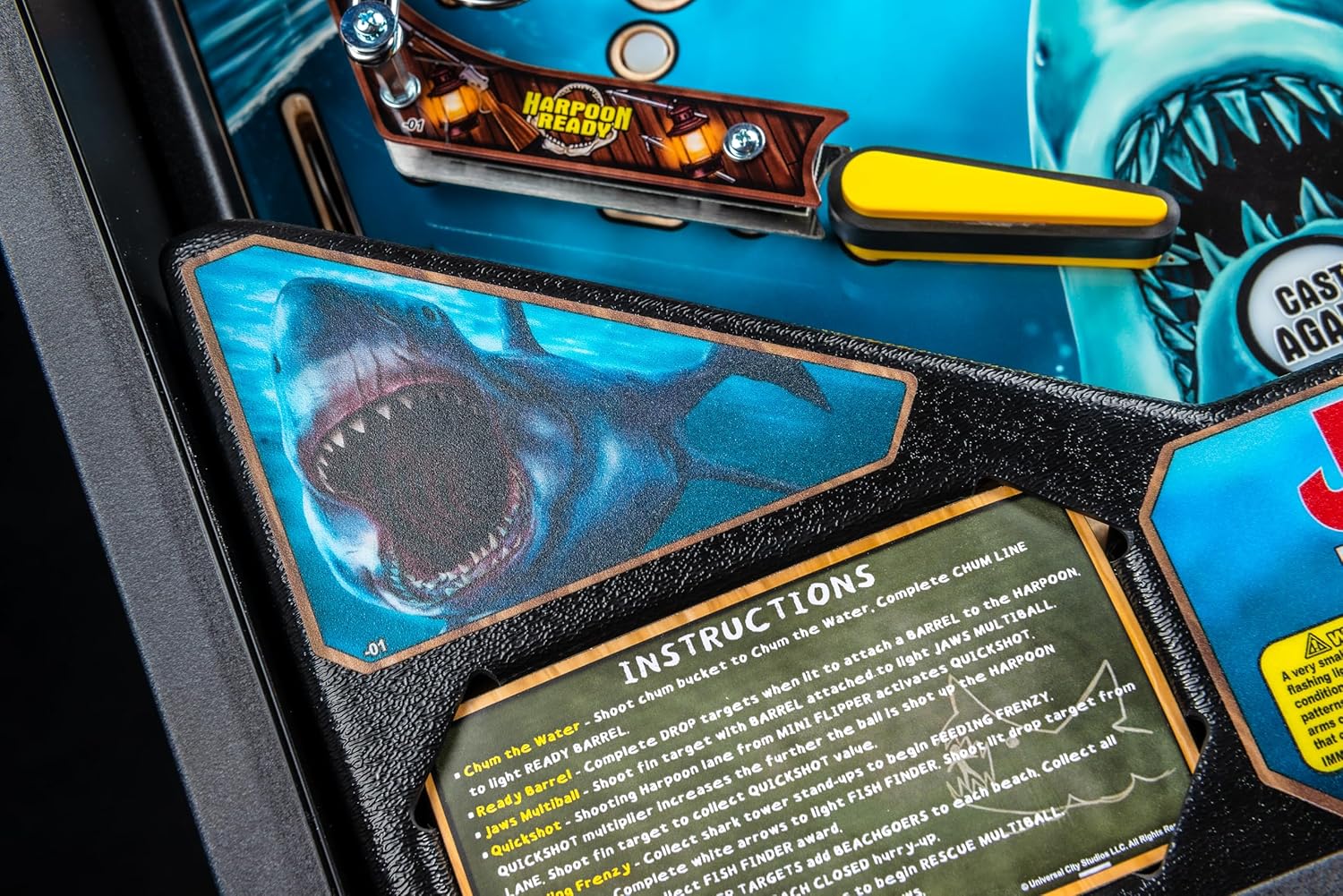 Stern Pinball Jaws with Insider Connected, Pro Edition Arcade Pinball Machine