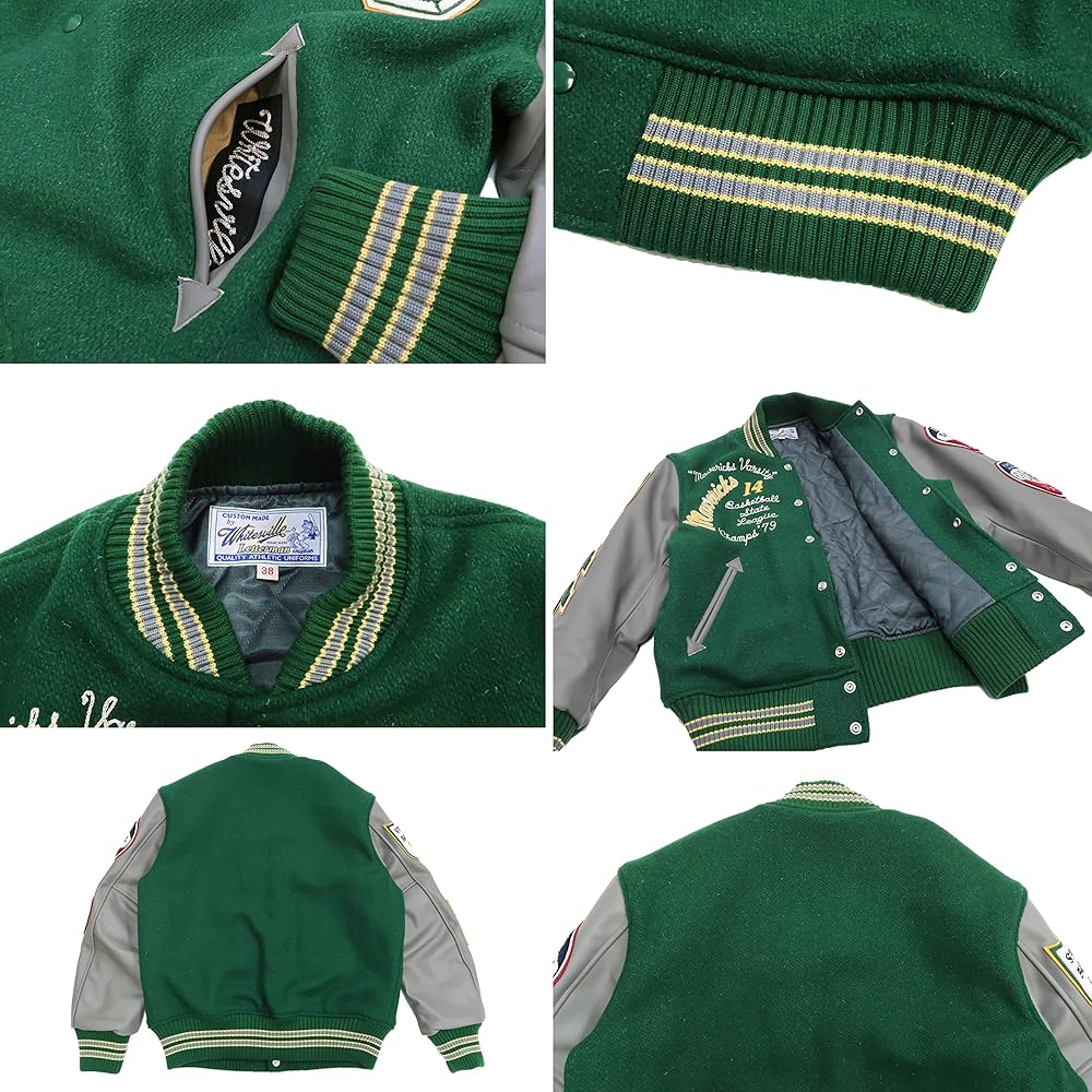 Amazon | [ホワイツビル] Whitesville スタジャン WV15166 メルトン x