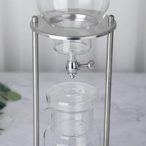 Image of THE BEAN CO Roasters Cold Brew Coffee Tower - 500ml Capacity | Japan-Style Slow Drip Cold Brew Maker | Premium Glass Design