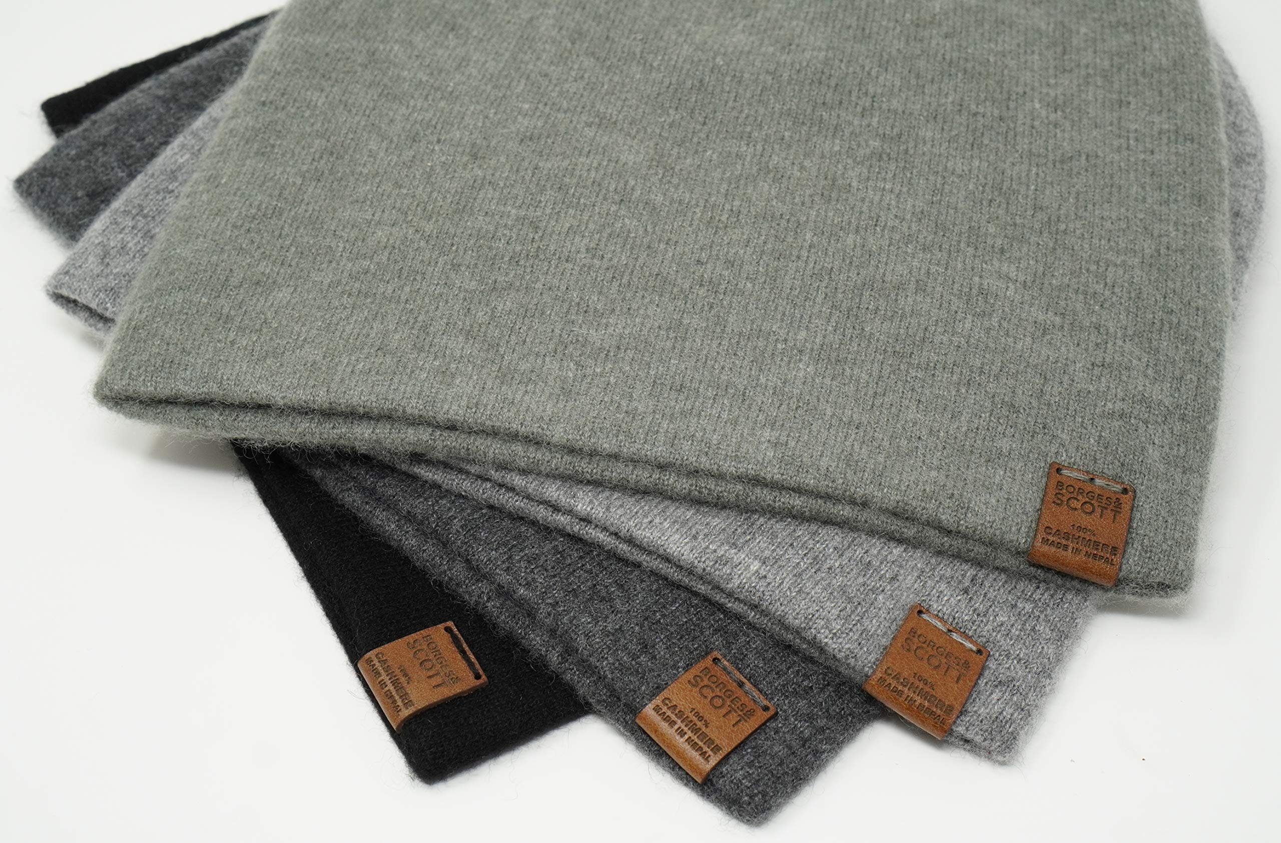 Borges & Scott Berretto Aspen Doppio Strato - 100% Cashmere - Made in Nepal