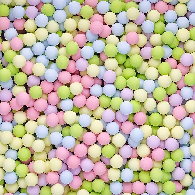 10mm Edible Chocolate Balls Cake or Cupcake Decoration Sprinkles (Pastel Mix, 100g)