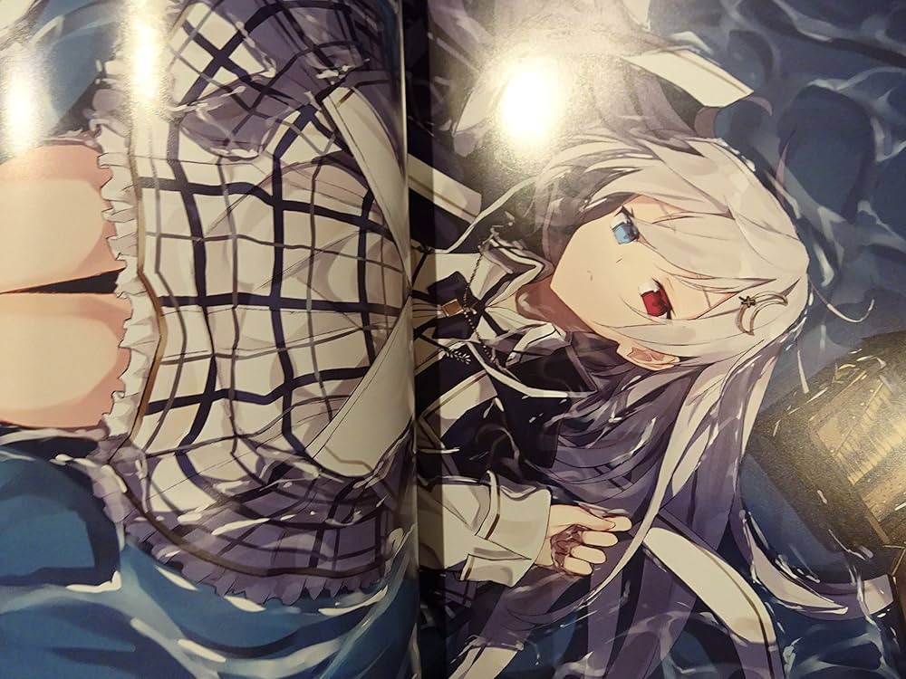 凪白みと直筆版画 駿河屋 -<中古>白上フブキ直筆サイン入り 凪白みと先生描き