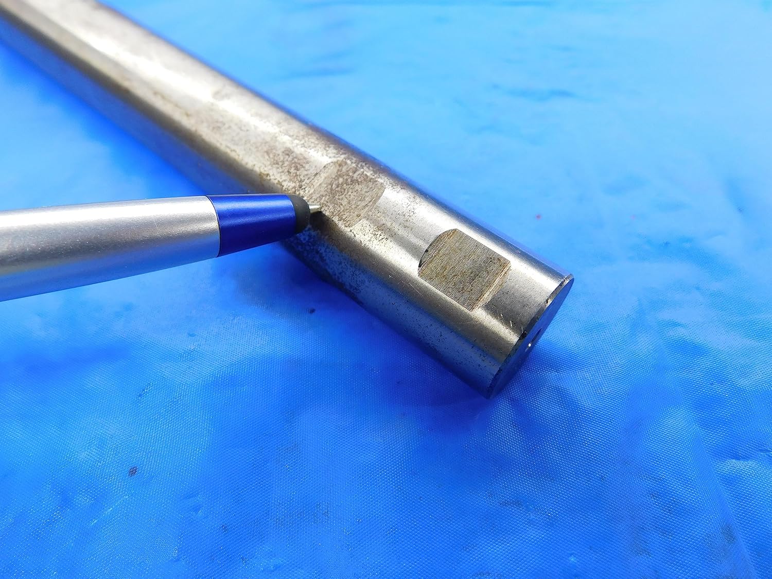 63/64 O.D. HSS Chucking Reamer 10 Flute .9843 ONSIZE Tooling - DE1296AB3