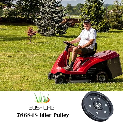 Miniatura 9 de 786848 La polea tensora reemplaza la polea tensora Hustler 786848 786848, polea Hustler 607525, polea Hustler 607525 para cortacésped Hustler 60 en