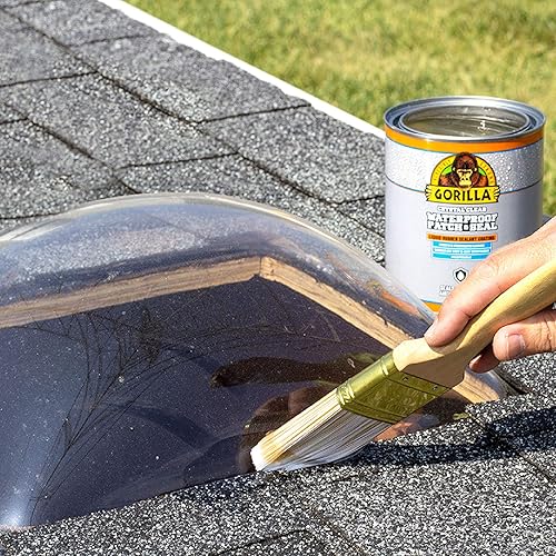 Miniatura 3 de Gorilla Sellador de goma líquida impermeable Patch & Seal, transparente, 16 onzas (paquete de 1)