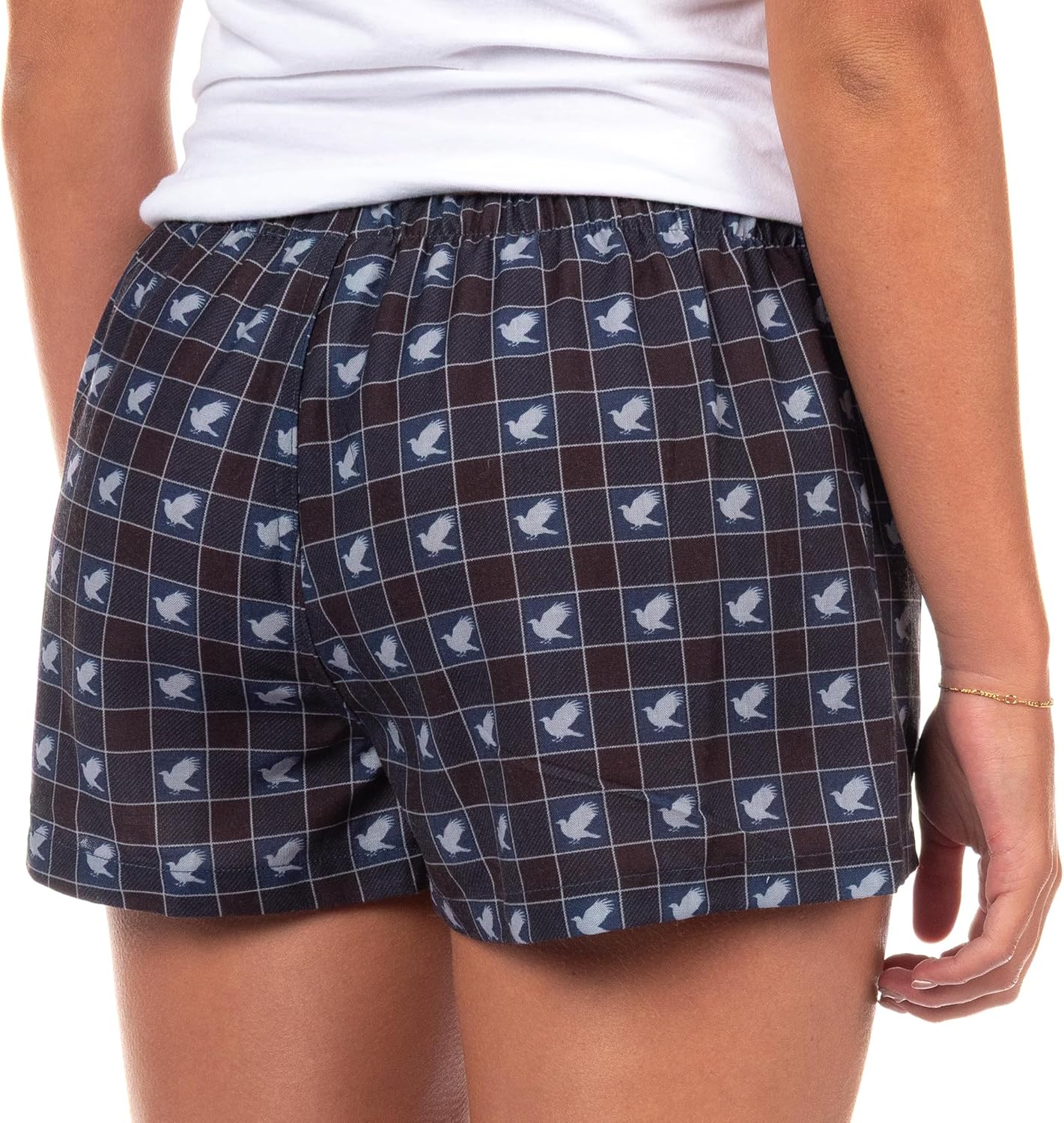 INTIMO Harry Potter Pajama Micro Shorts Women's Hogwarts All Houses Sleep Lounge PJ Bottoms - Image 2