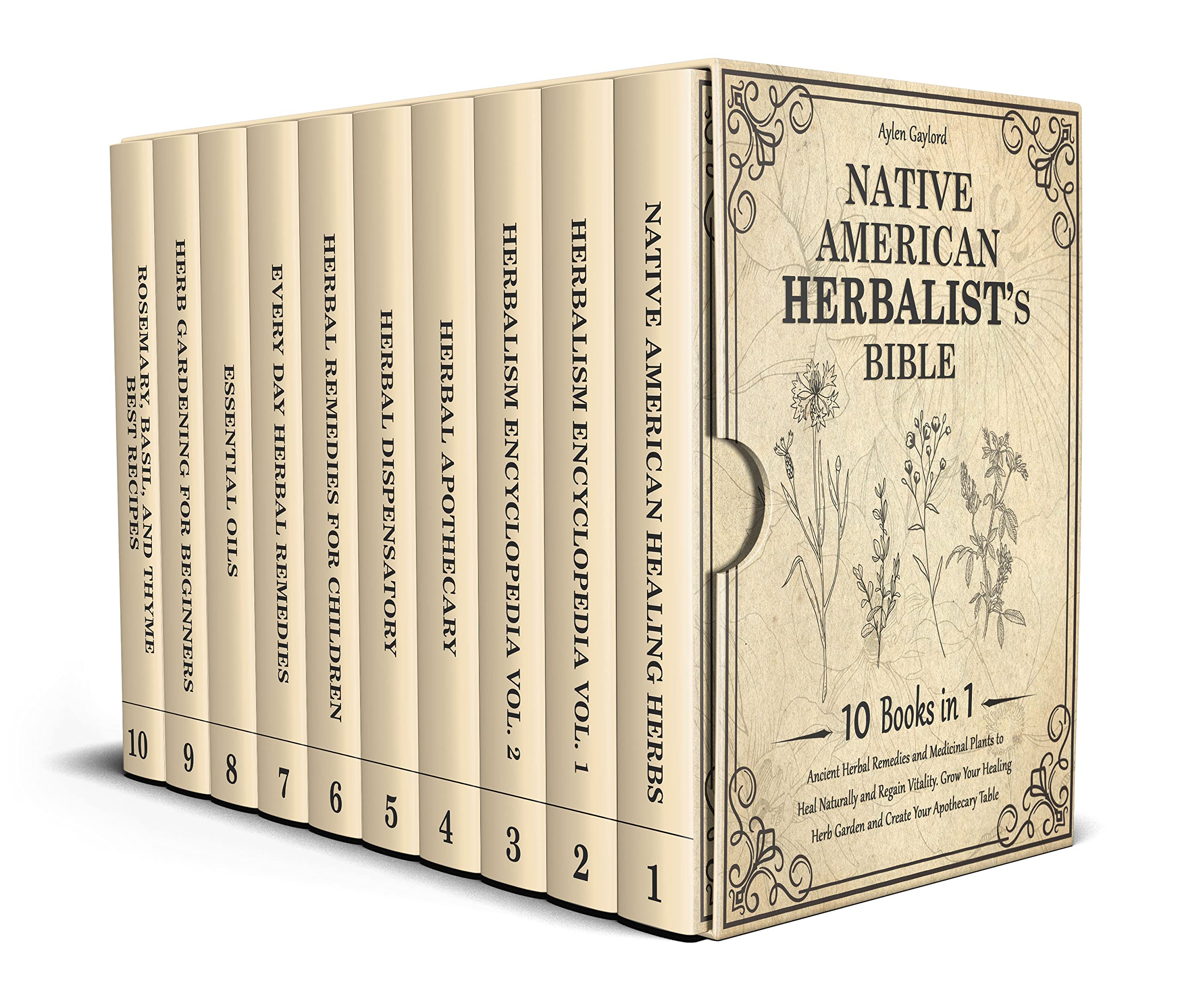 Buy Native American Herbalist’s Bible 10 Books In 1. Ancient Herbal