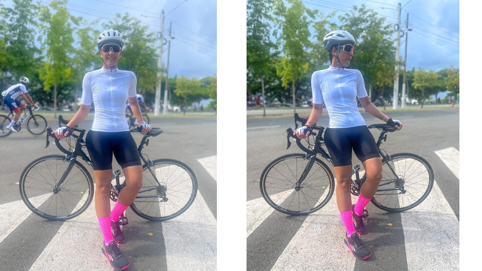 ROCKBROS Fahrrad-Trägerhose Damen – Mit Magnetischem Träger, Gepolstert, Reflektierend, Für Rennrad & MTB