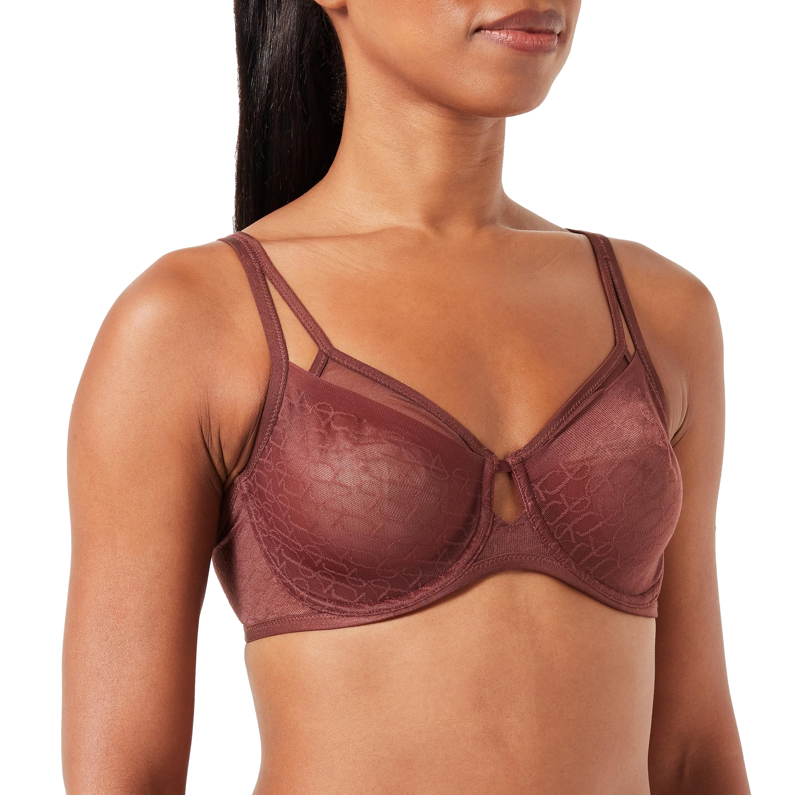 Triumph Women's Signature Sheer W01 EX Bra, Decadent Chocolate,