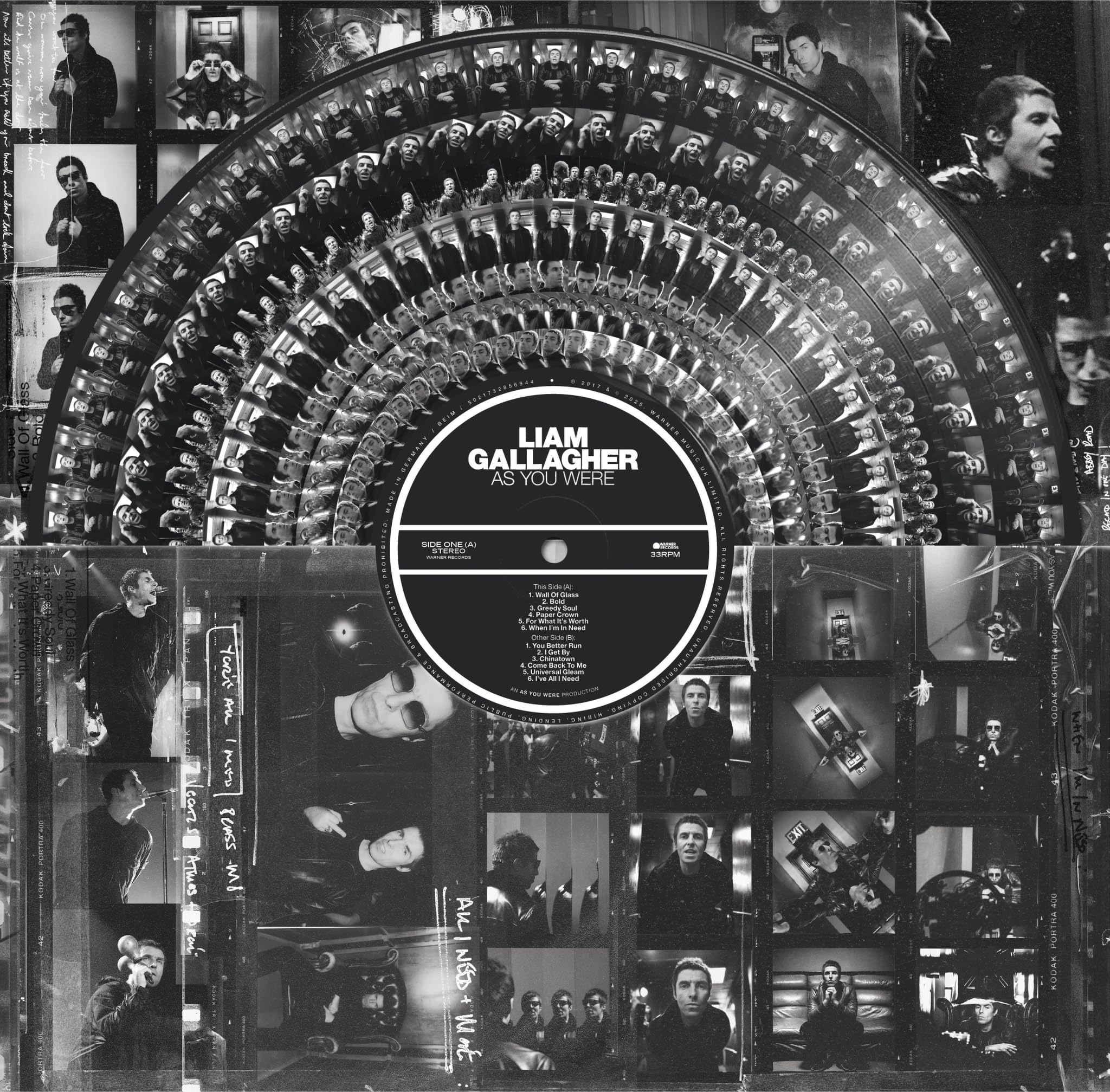 Liam Gallagher – As You Were - NAD25 Zoetrope Vinyl - Same Day Dispatch