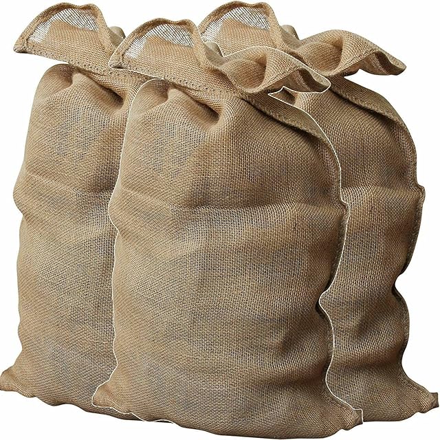 Jute Hessian Sacks Bags 25kg Potato Vegetable Logs Storage Wholesale 50x85cm (1)