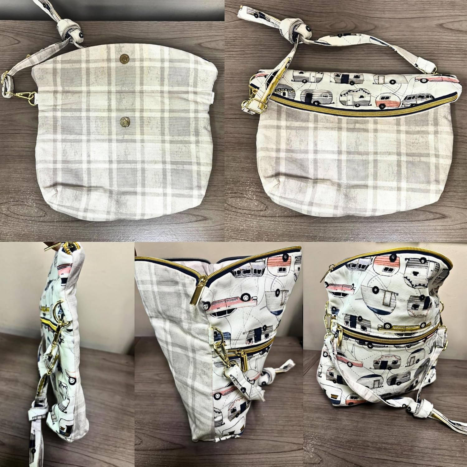Martelli - Small Rebecca Bag Pattern Template, Quilting and Sewing Project Guide, Purse Bag Pattern Template (Black, Plastic)