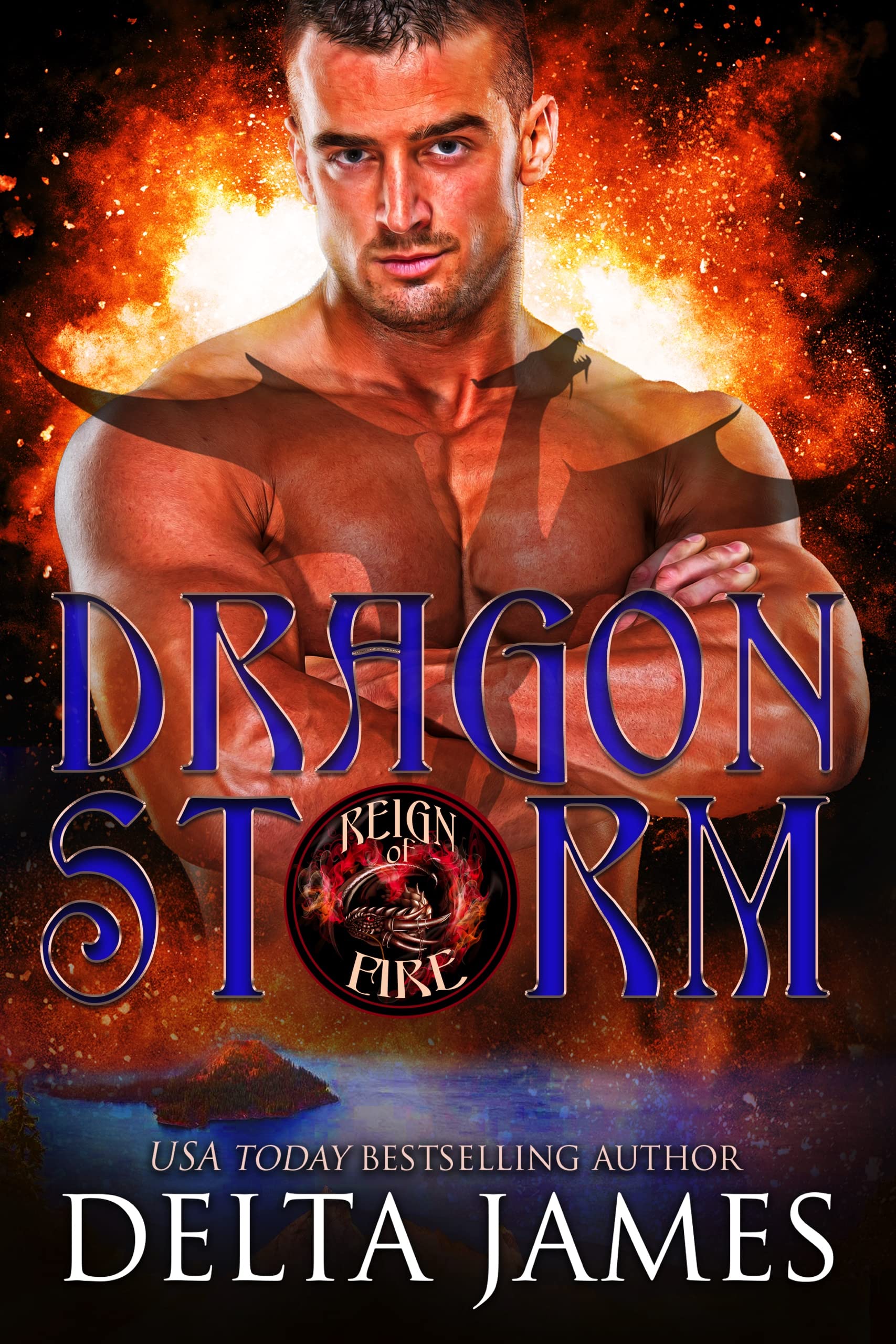 Dragon Storm: A Fated Mate Dragon Shifter Romance (Reign of Fire Book 1)