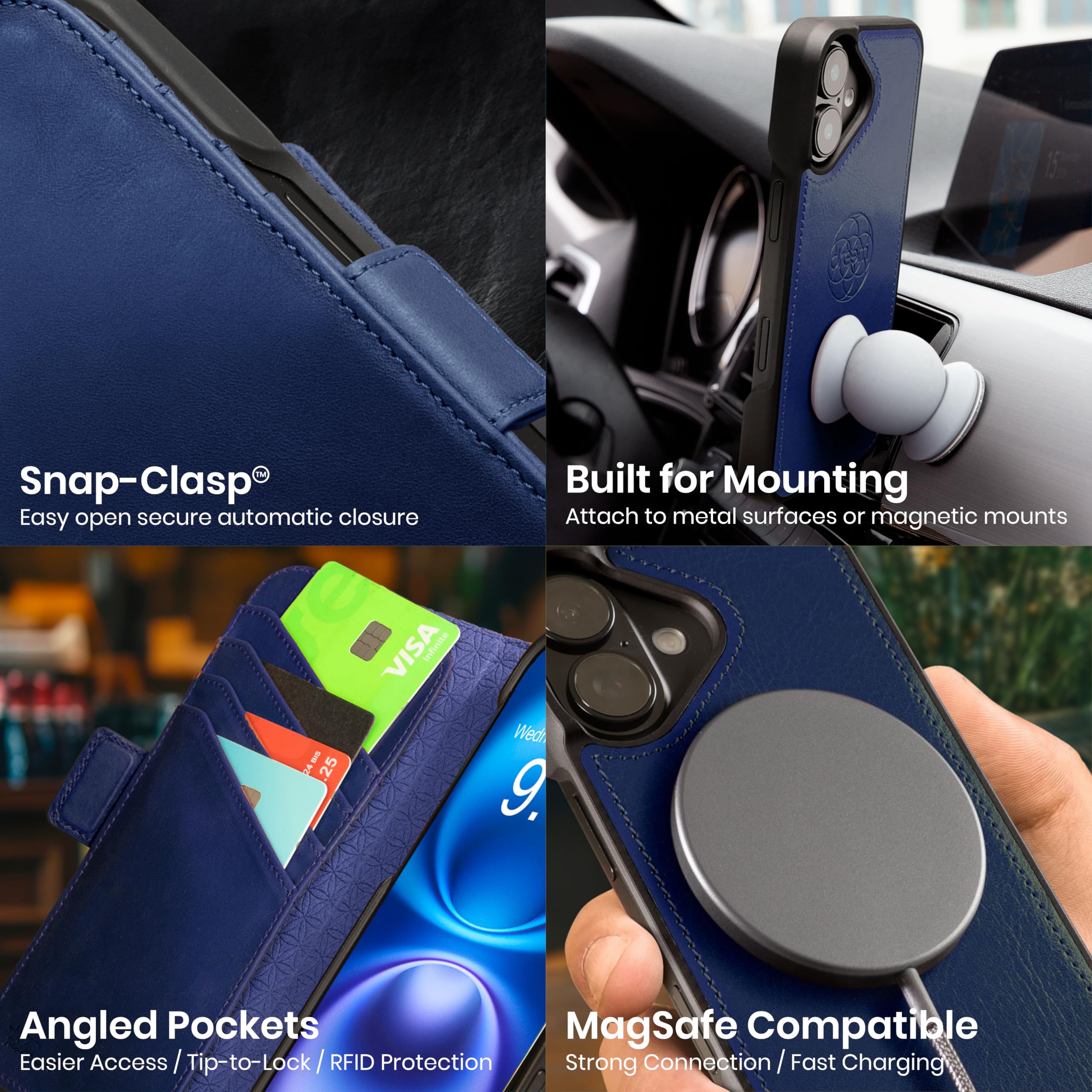 Amazon.com: Dreem Wallet Case for iPhone 16 Plus, Revolutionary