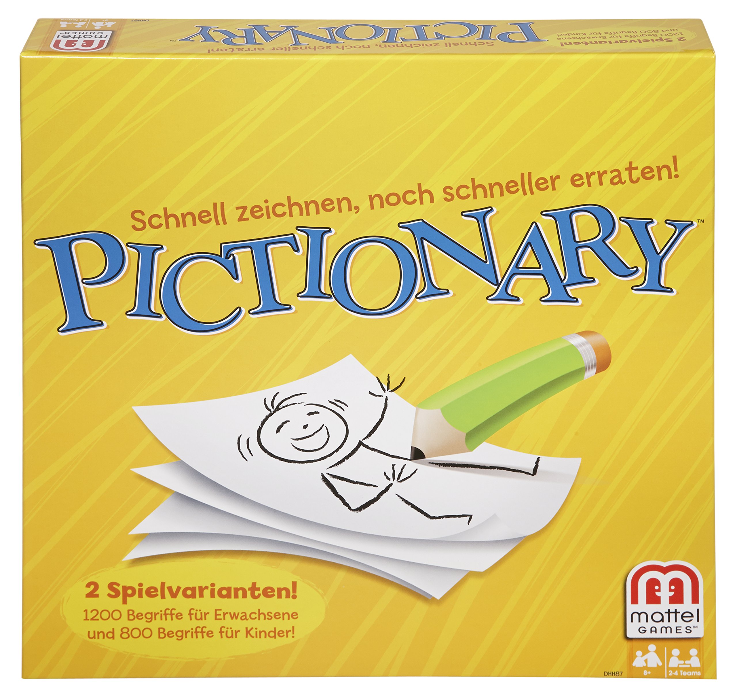 Mattel Spiele DHH87 - Pictionary