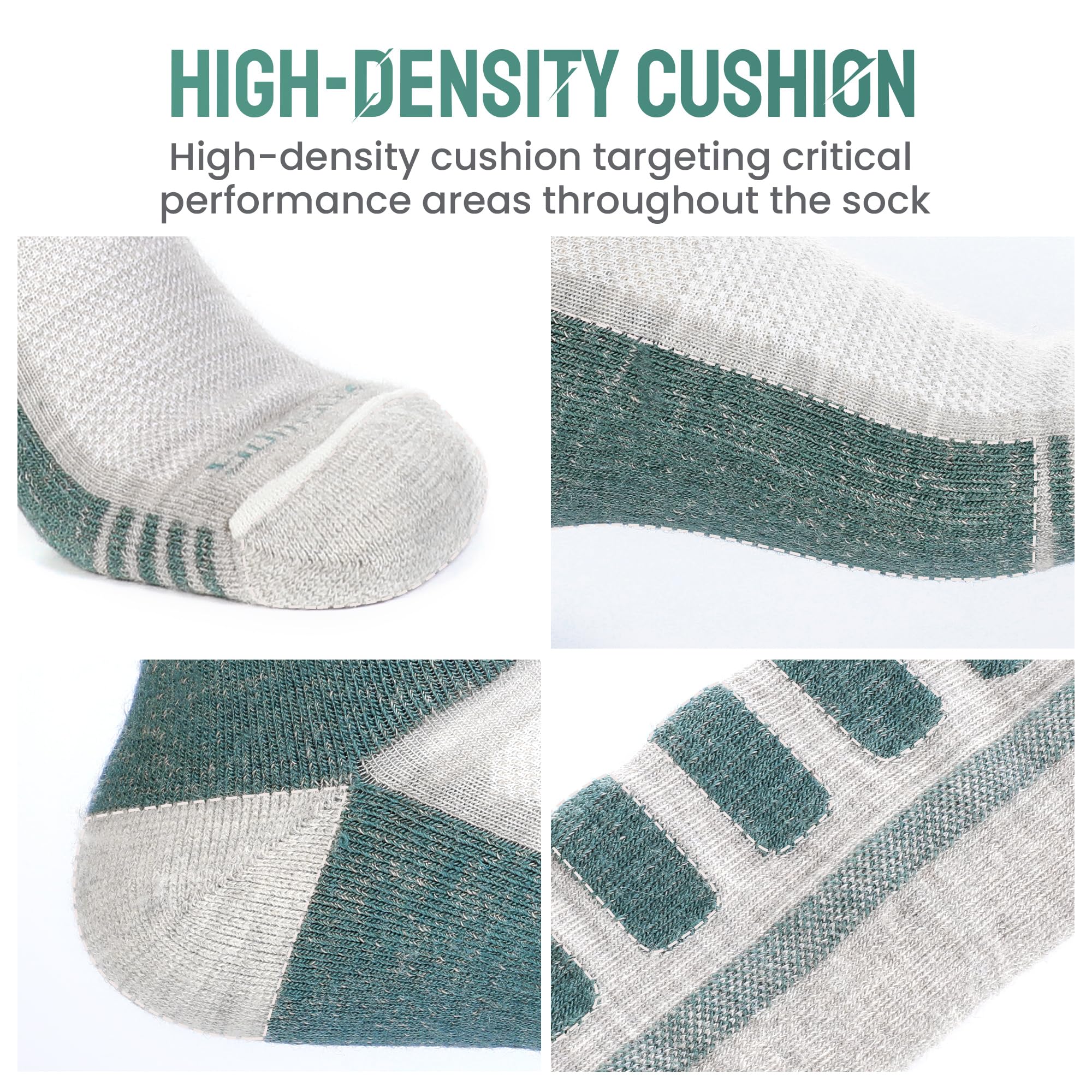 SAMSOX 2 Paar Merino Wolle Skisocken Made in USA Over-the-Calf Ski- und Snowboardsocken für Damen & Herren (Ashland)