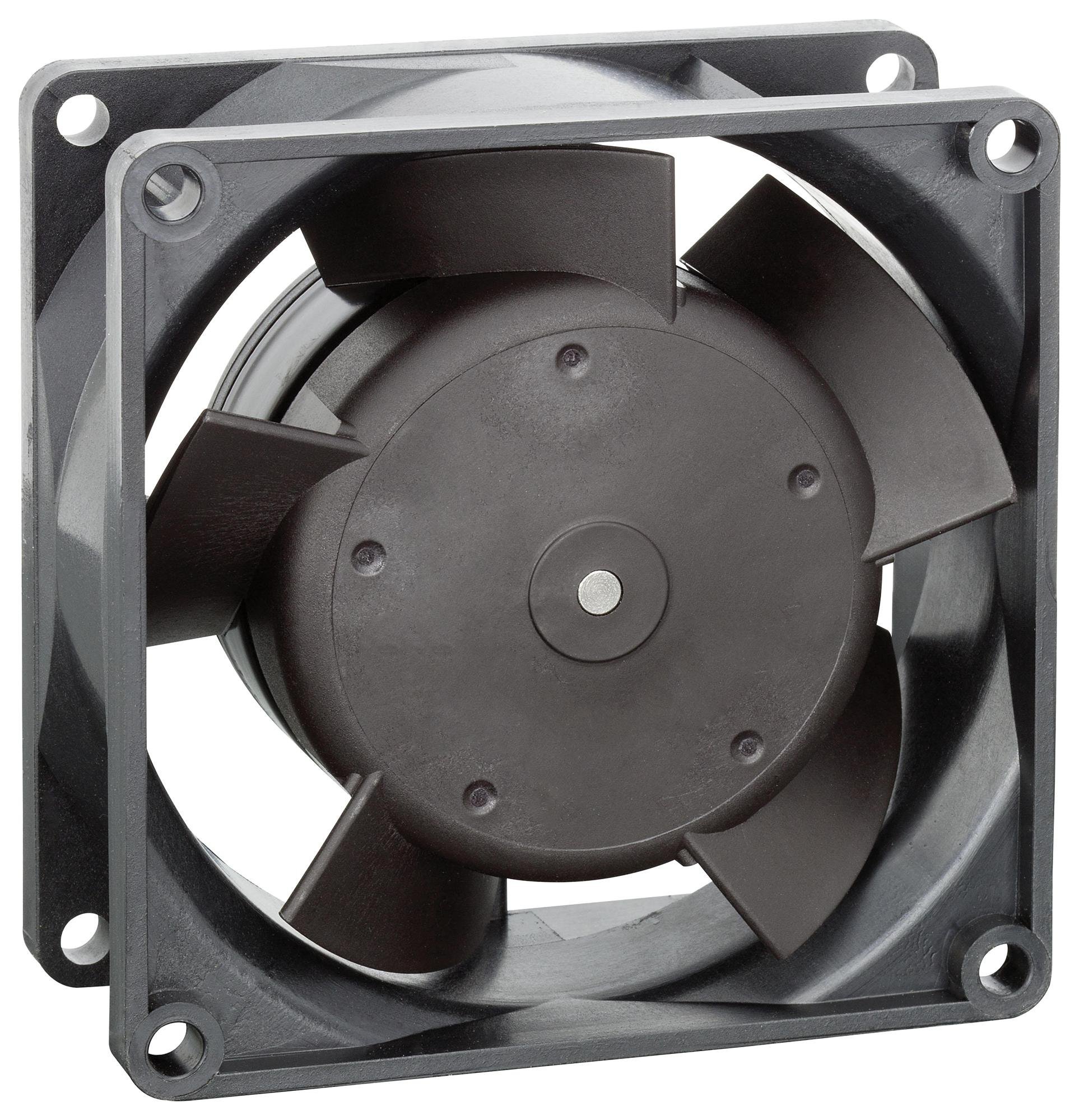 Fans – Ventilador axial – axial de 80 mm 48 VDC 80 m3/h 48dBA – 8318h