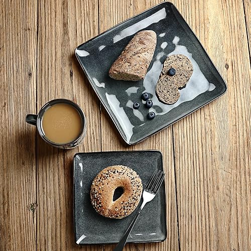 Miniatura 4 de famiware Juego de 6 cuencos para cereales, cuencos de sopa redondos de 6 pulgadas, cuencos para servir arroz de 23 onzas, juego de cuencos de cocina