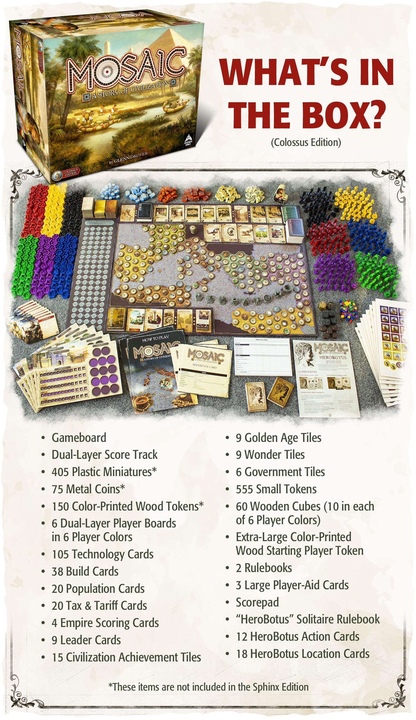 Amazon.com: Mosaic: A Story of Civilization - Colossus Edition 