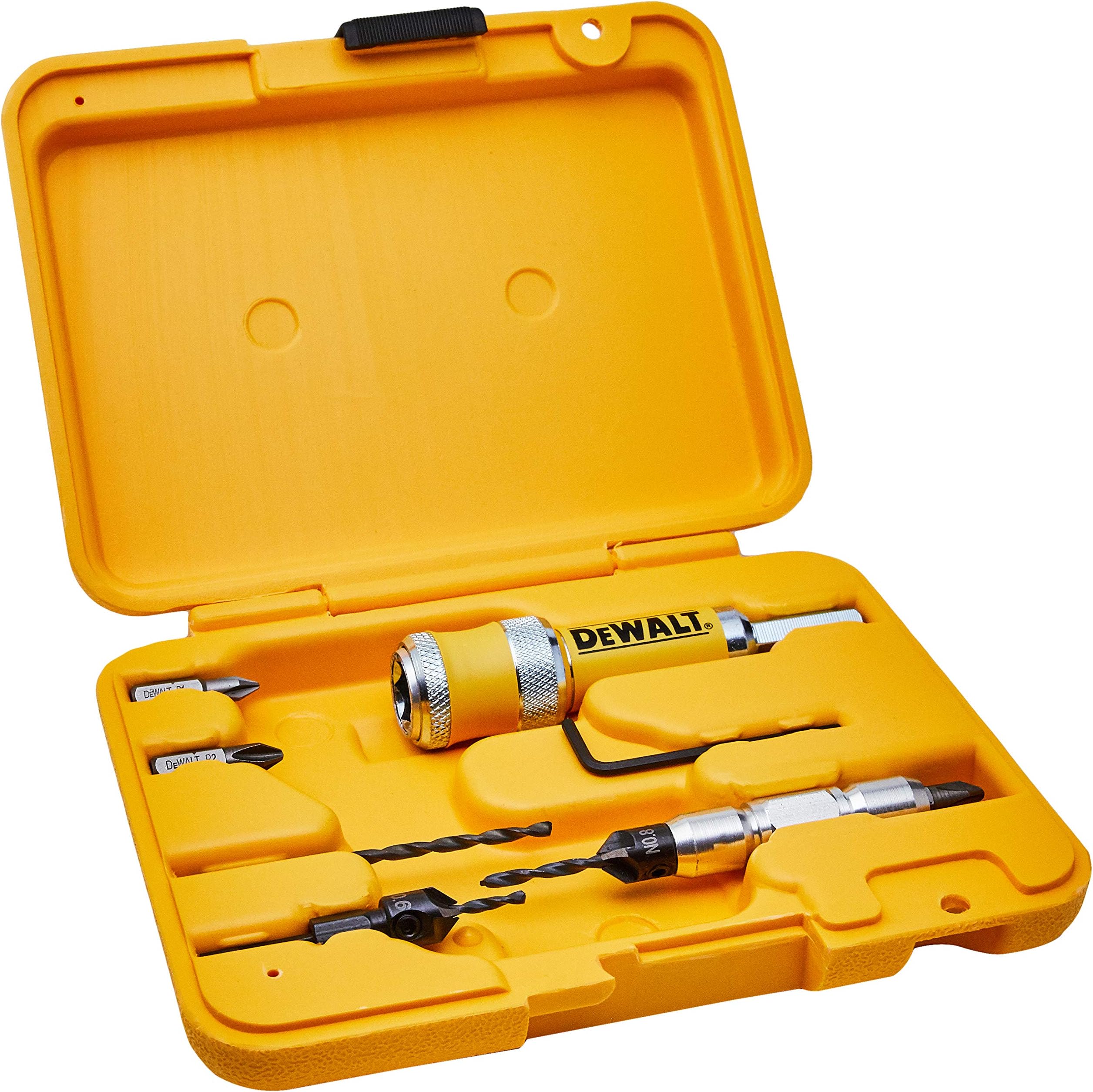 DEWALT Driver/Drill Bit Set, Quick Change, 8-Piece (DW2730), One Size