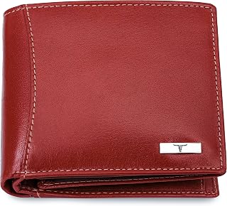 Oliver Aniline Red Leather Wallet for Men