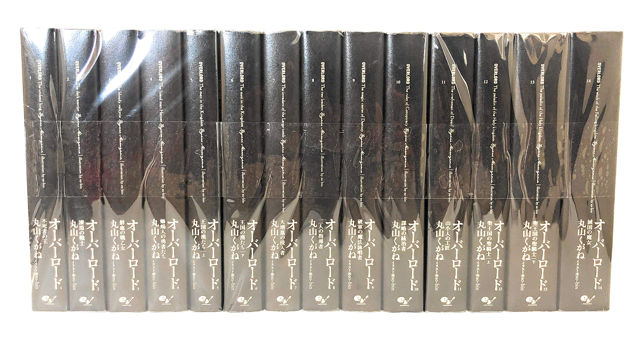 中古】オーバーロード ライトノベル 1-14巻セット [単行本（ソフト