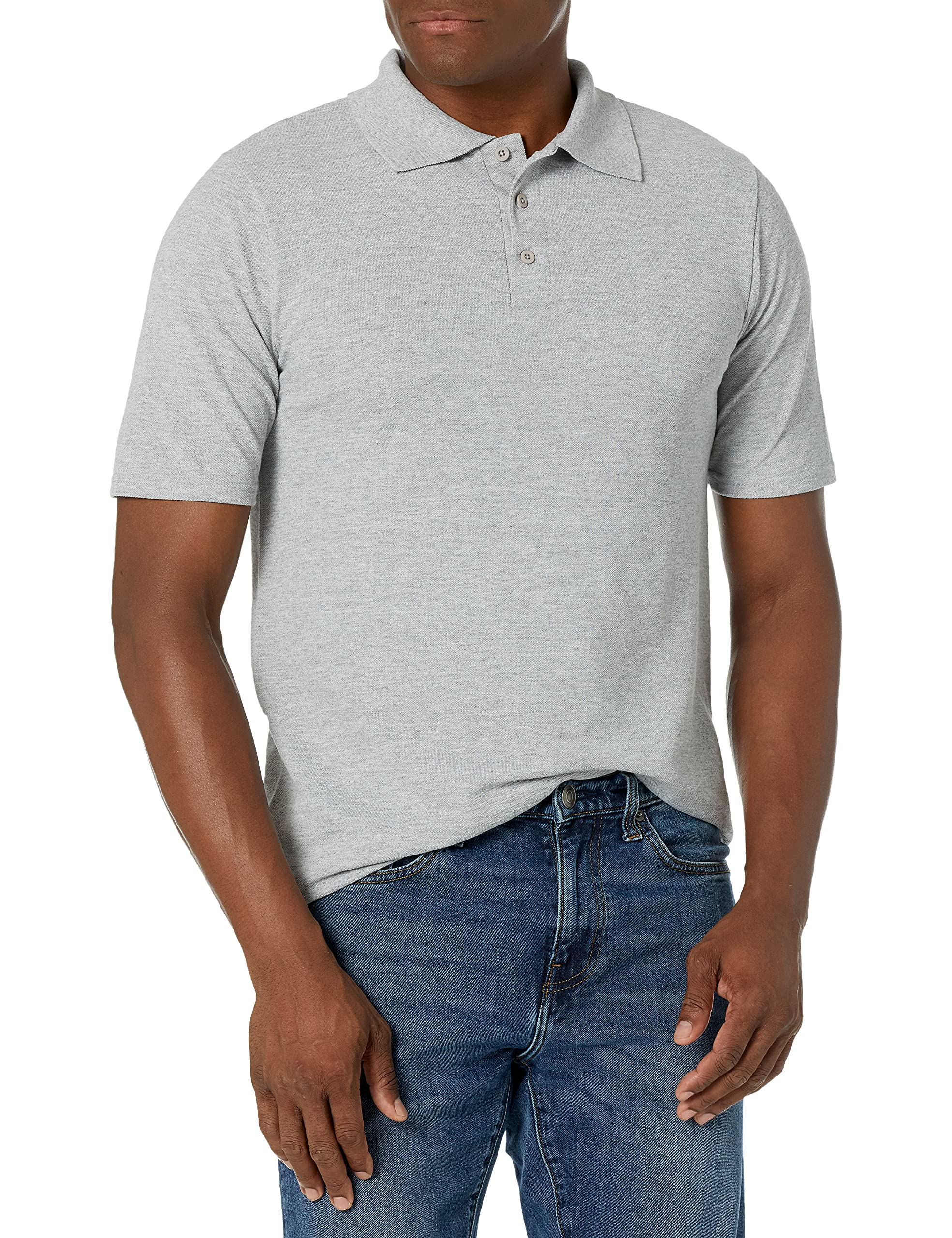 HanesMen’s X-Temp Short Sleeve Polo Shirt, Midweight Men's Shirt