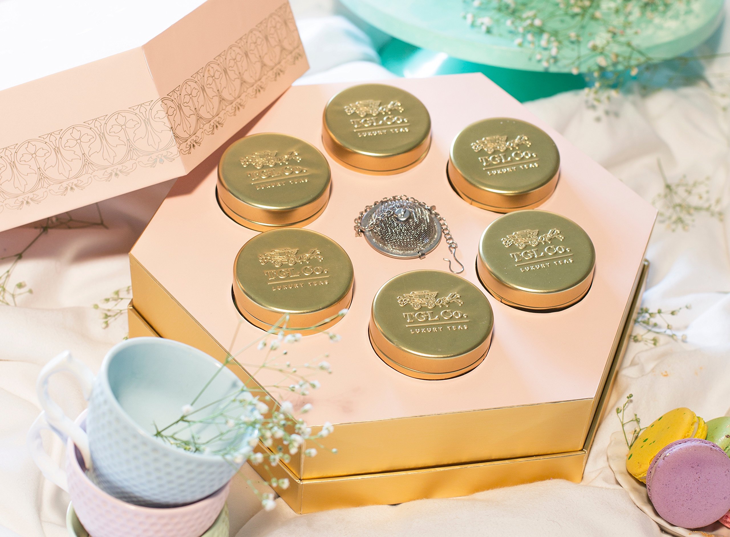 TGL Co. Decadent Desires - Assorted Tea Gift Box (15 Gm * 6 +1) Pack of 7 (B077R4WTDP) Amazon Price History, Amazon Price Tracker