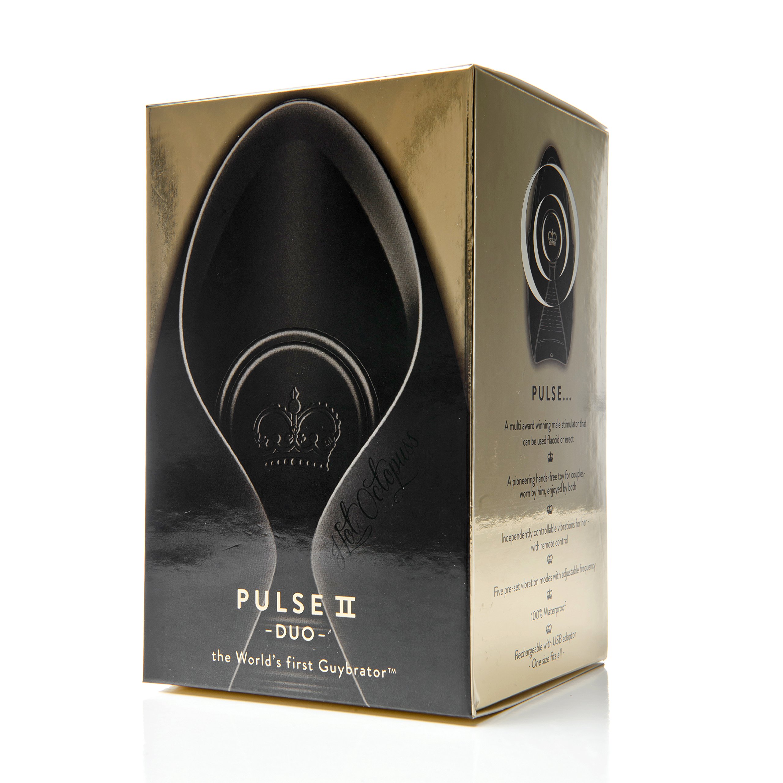 Hot Octopuss PULSE III DUO Massaggiatore Erotico per Coppia, Per lui e per lei, con vibrazione