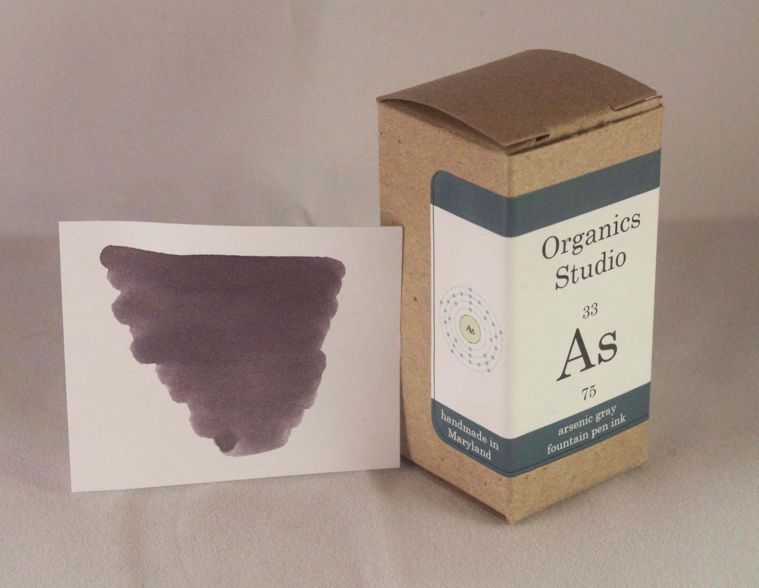 Organics Studio 'Arsenic' Gray Fountain Pen Ink